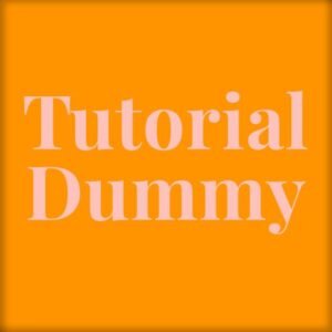 Dummy Orange Tutorial
